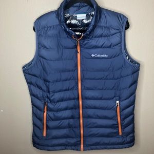 Columbia puffer vest men’s large